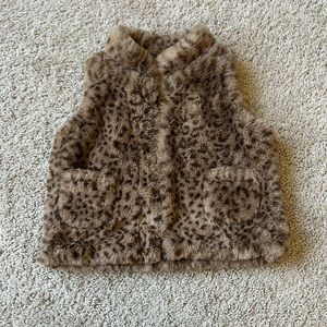 Mini Boden Girls’ Faux Fur Vest